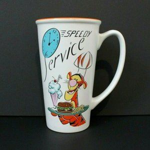 ♠️3/$30♠️ Disney Store Winnie the Pooh, Tigger Speedy Service Coffee Cup Orange